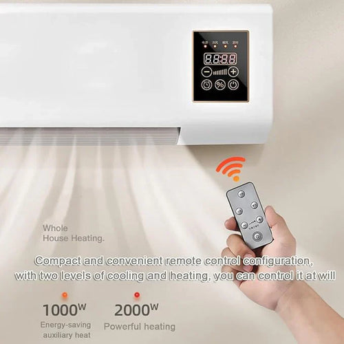 Portable Air Conditioner - 2025 New Wall Mounted Wireless Mini Cooling Unit Fan