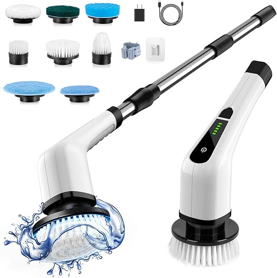 Electric Spin Scrubber, Electric Cleaning Brush