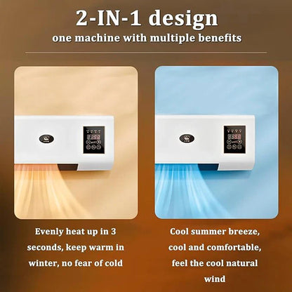 Portable Air Conditioner - 2025 New Wall Mounted Wireless Mini Cooling Unit Fan