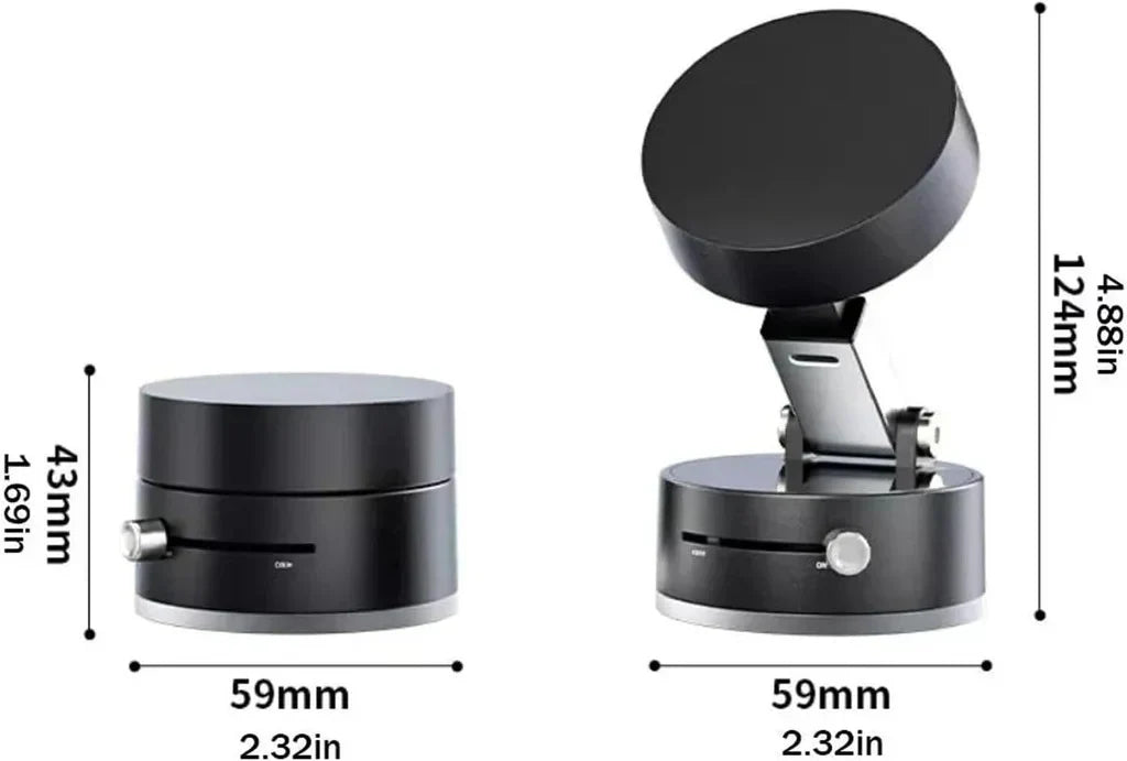 Magnetic Phone Holder for Car, 360° Rotatable Phone Holder